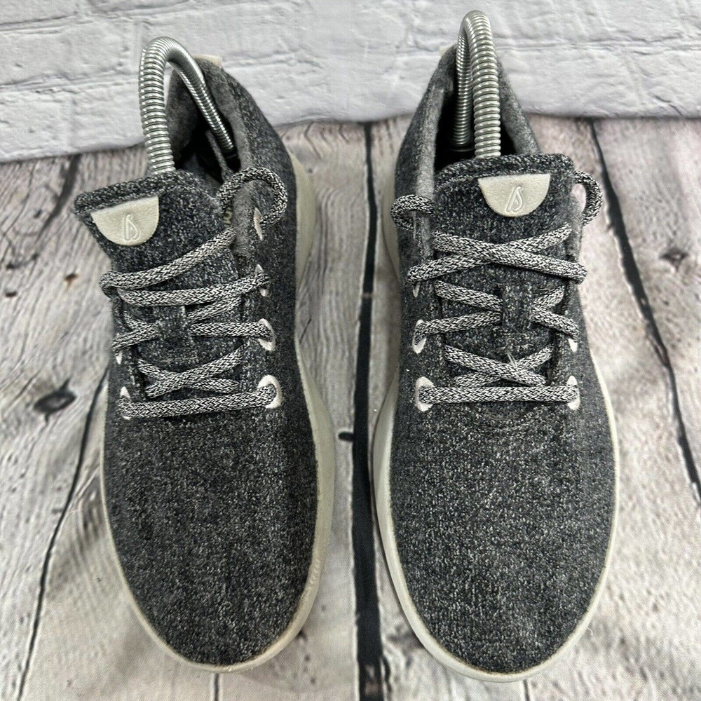 AllBirds Wool Runners Grey Running Shoes Sneakers Size 7 - Picture 2 of 9